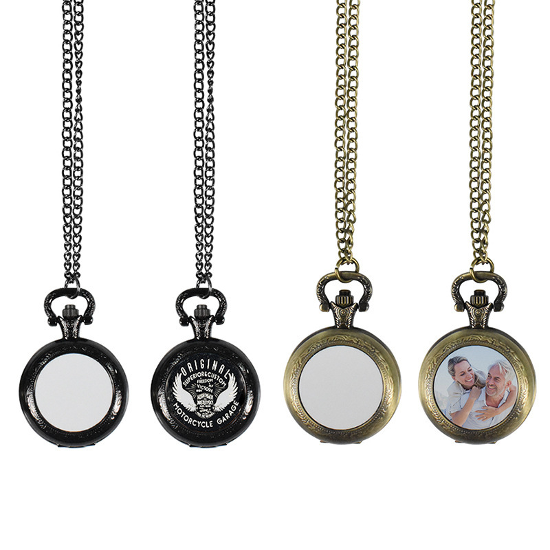 Vintage Fashion Words - Custom Vintage Metal Pocket Watch Pendant