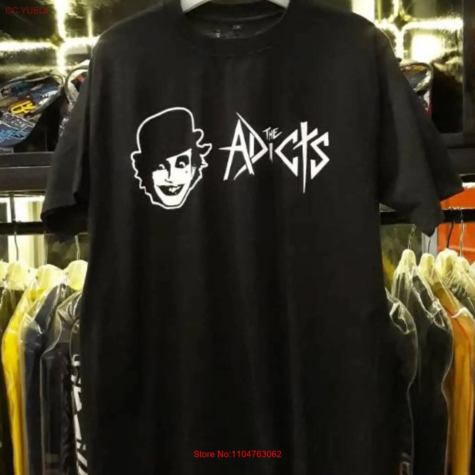 Vintage Fashion Wear - The Adicts Tour Band Basic For