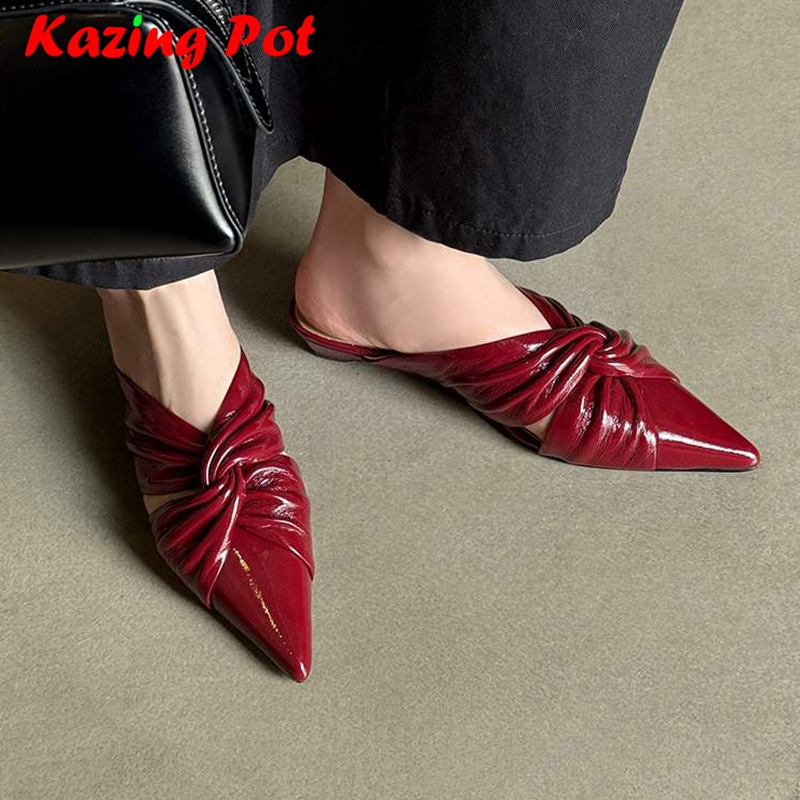 Vintage Style Women Fashion - Krazing Pot New Cow Skin Shallow