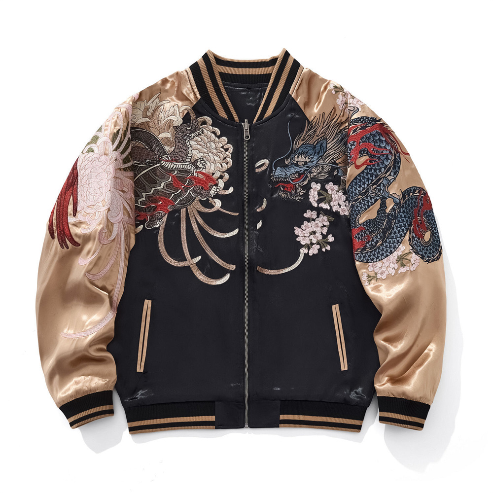 Vintage Urban Fashion - Men's Japanese Style Jacket 2025 Dragon
