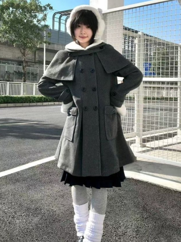 Preppy Style Casual Vintage Lo - Vintage Fashion Style Female 리뷰 및 가격