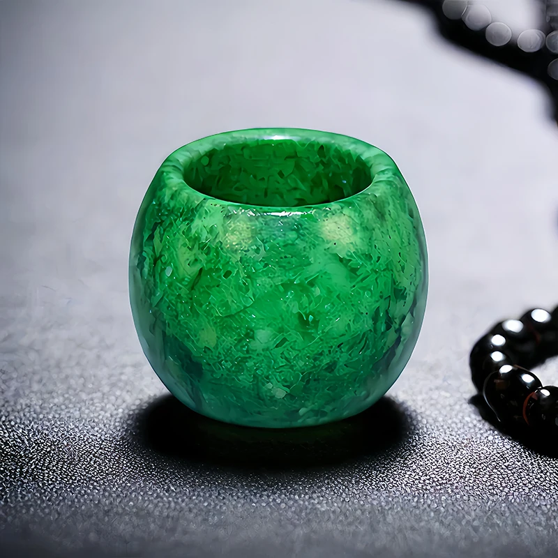 22mm Green Real Jade Rings for - Vintage Fashion Rings For Women 리뷰 및 가격