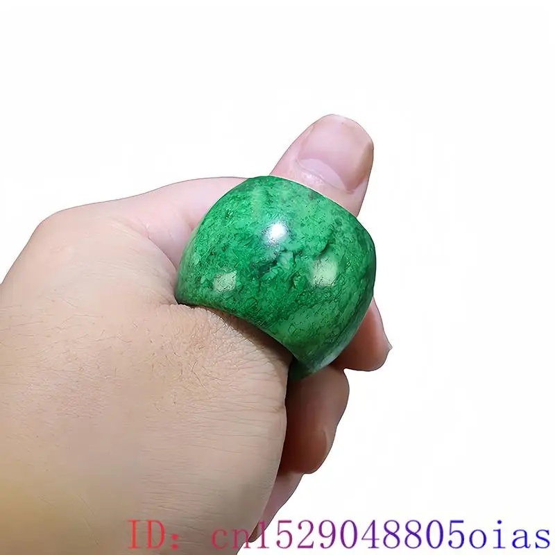 22mm Green Real Jade Rings for - Vintage Fashion Rings For Women 리뷰 및 가격