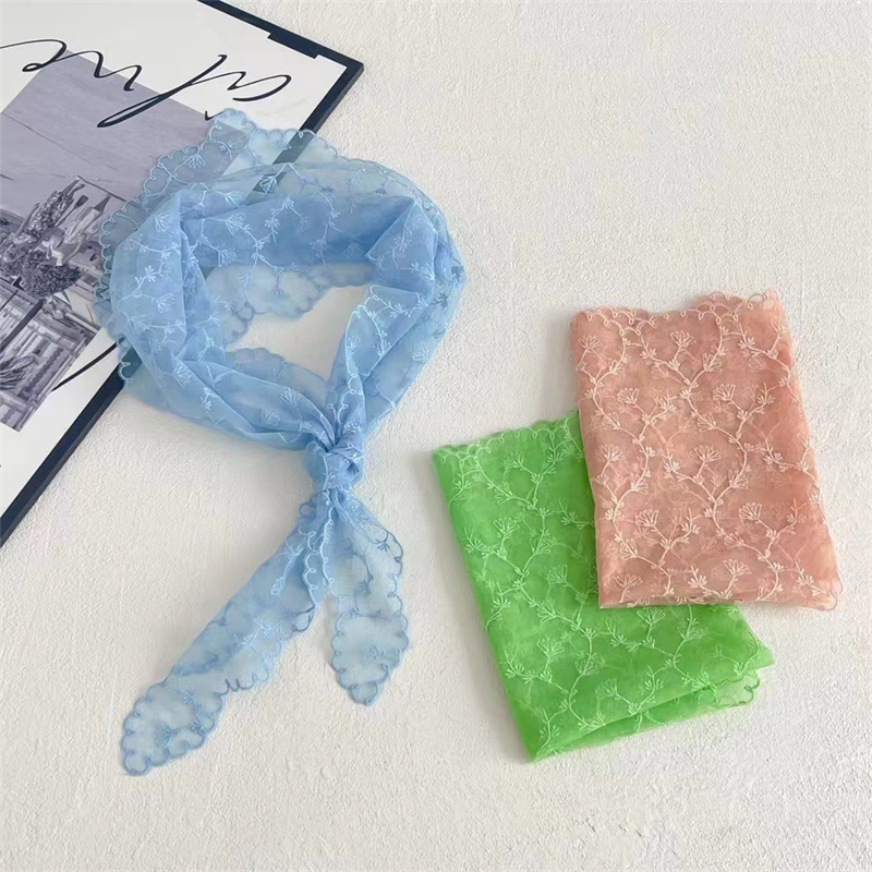 Women Lace Triangle Scarf Swee - Vintage Fashion Style Female 리뷰 및 가격
