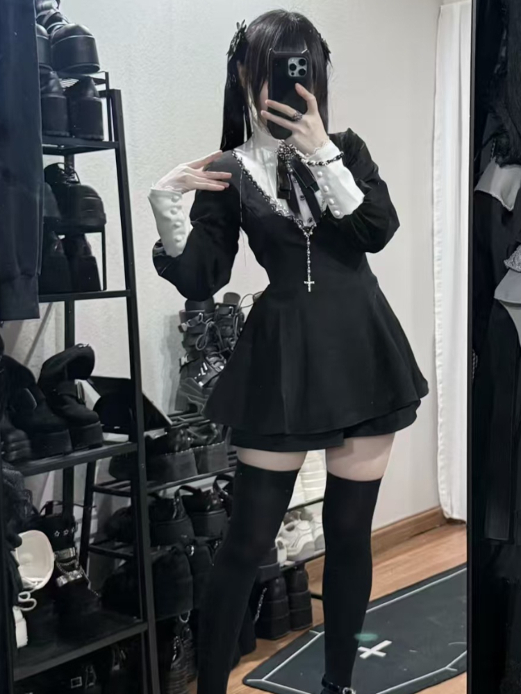 2026 Japanese Gothic Vintage S - Vintage Fashion Outfit 리뷰 및 가격
