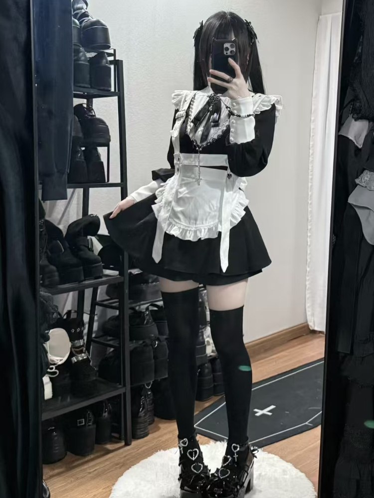 2026 Japanese Gothic Vintage S - Vintage Fashion Outfit 리뷰 및 가격