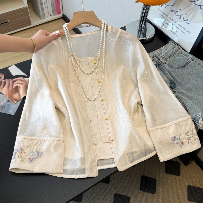 New Chinese Style Long Sleeve  - Vintage Fashion Wear 리뷰 및 가격