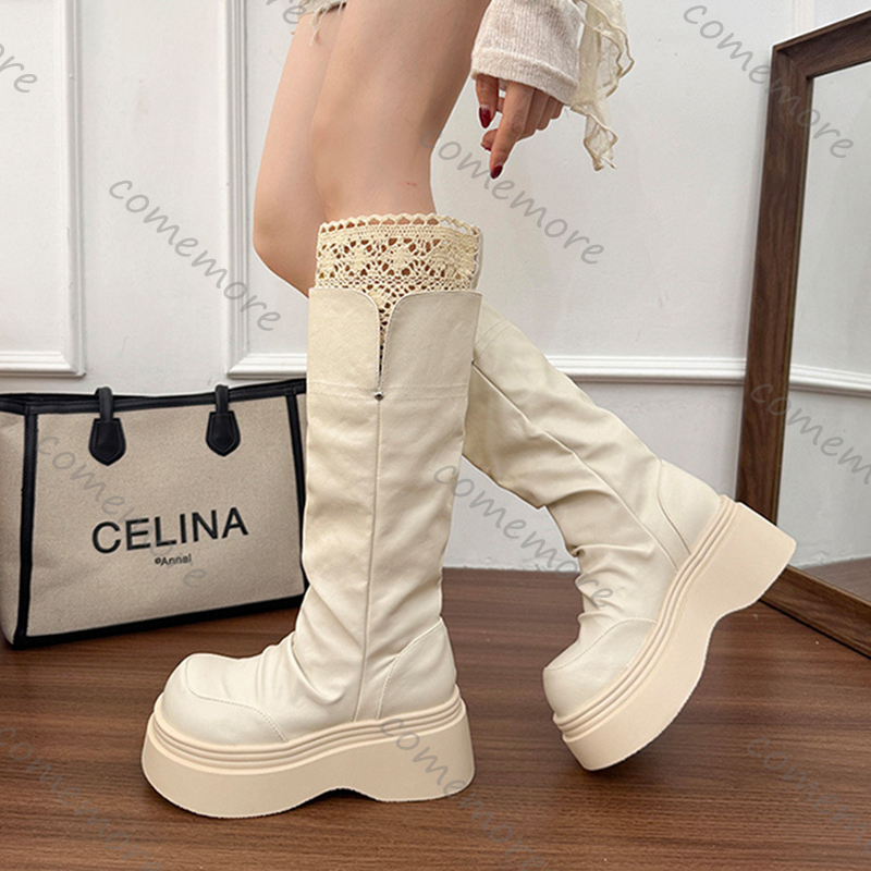 Comemore Gothic Lace Platform  - Vintage Style Women Fashion 리뷰 및 가격