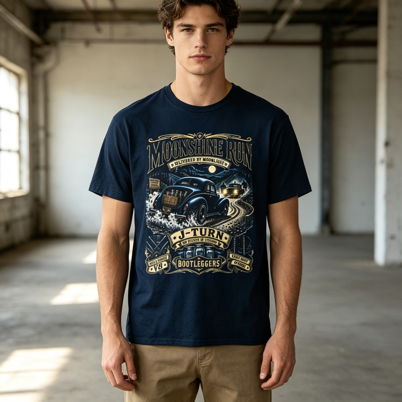 Moonshine Run Vintage T-Shirt  - Vintage Fashion History 리뷰 및 가격