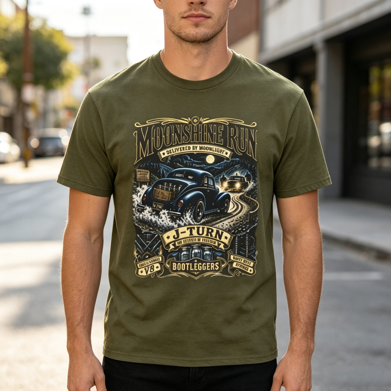 Moonshine Run Vintage T-Shirt  - Vintage Fashion History 리뷰 및 가격