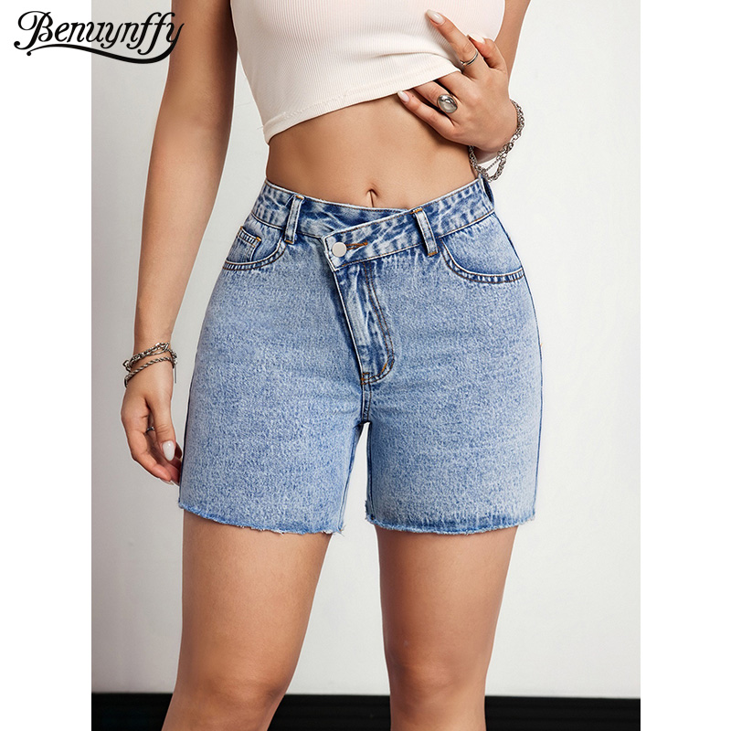 Benuynffy Asymmetrical Waist R - Vintage Fashion Jeans 리뷰 및 가격