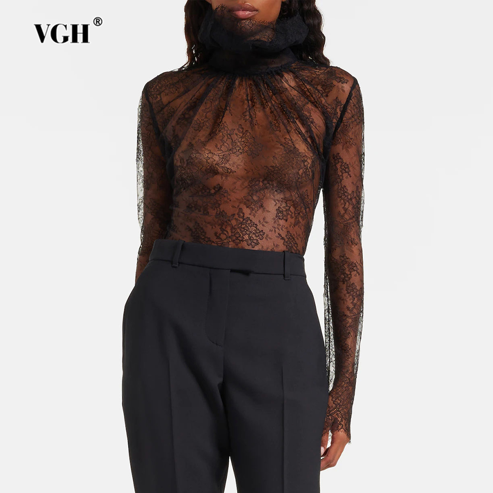 VGH Sexy Vintage Solid Lace Sl - Vintage Fashion Style Female 리뷰 및 가격