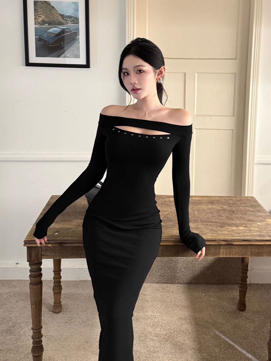 Bodycon Dresses Roses Woman Fa - Vintage Fashion Influencers 리뷰 및 가격