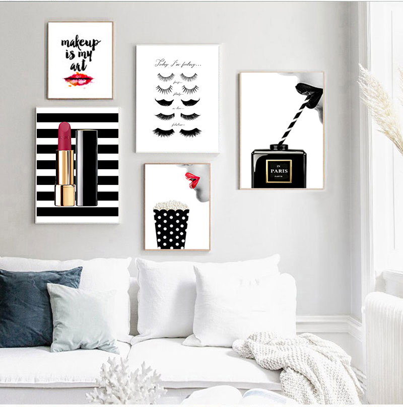 Posters Prints Vintage Canvas  - Vintage Fashion Prints For Wall 리뷰 및 가격