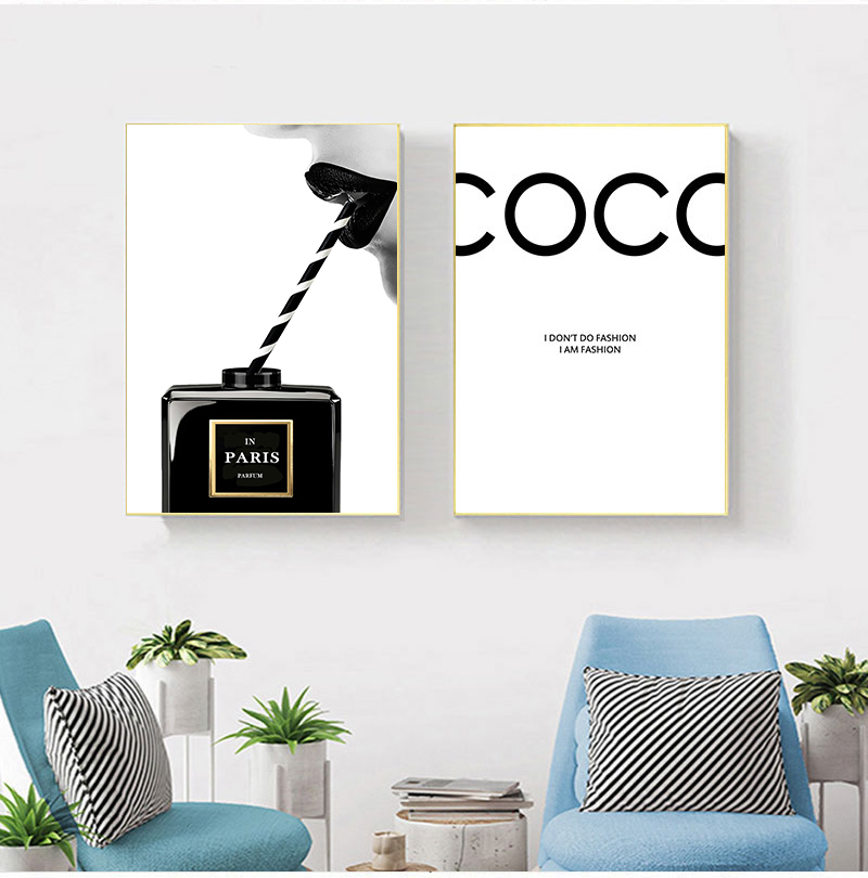 Posters Prints Vintage Canvas  - Vintage Fashion Prints For Wall 리뷰 및 가격