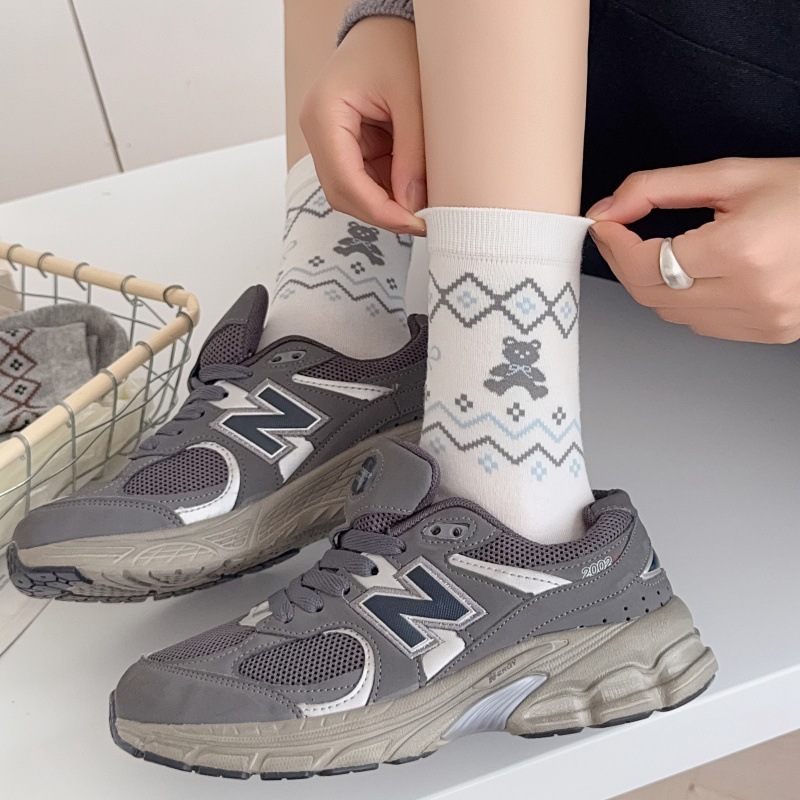 Retro Socks Women 2025 Autumn  - Retro Vintage Korean Fashion 리뷰 및 가격