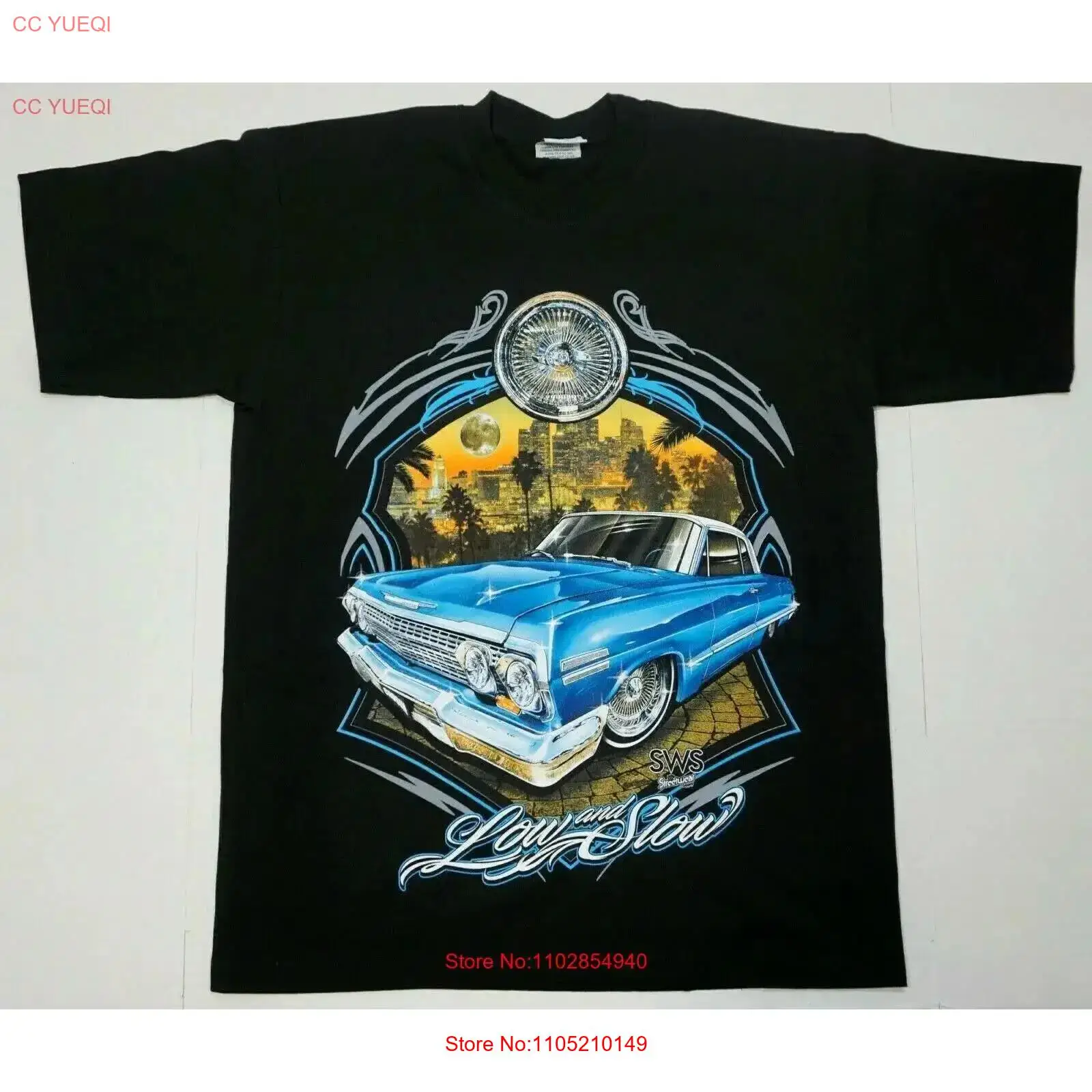 NEW LOWRIDER Low Slow T shirt  - Vintage Urban Fashion 리뷰 및 가격