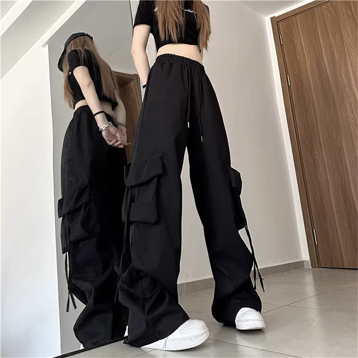 Plus Size Women Cargo Pants Hi - Vintage Fashion Ai 리뷰 및 가격