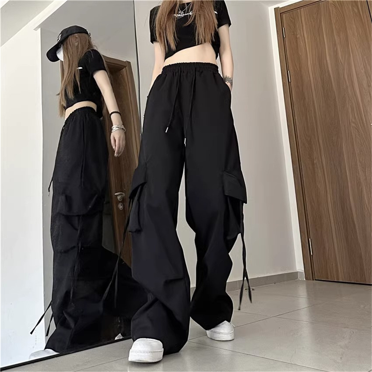 Plus Size Women Cargo Pants Hi - Vintage Fashion Ai 리뷰 및 가격