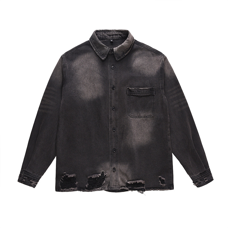 Men's High Street Ripped Jeans - Vintage Fashion Jeans 리뷰 및 가격