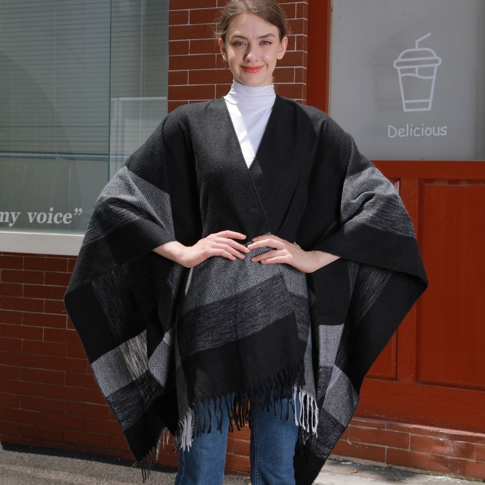 Warm Coat Plaid Design Travel  - Vintage Fashion Rings For Women 리뷰 및 가격