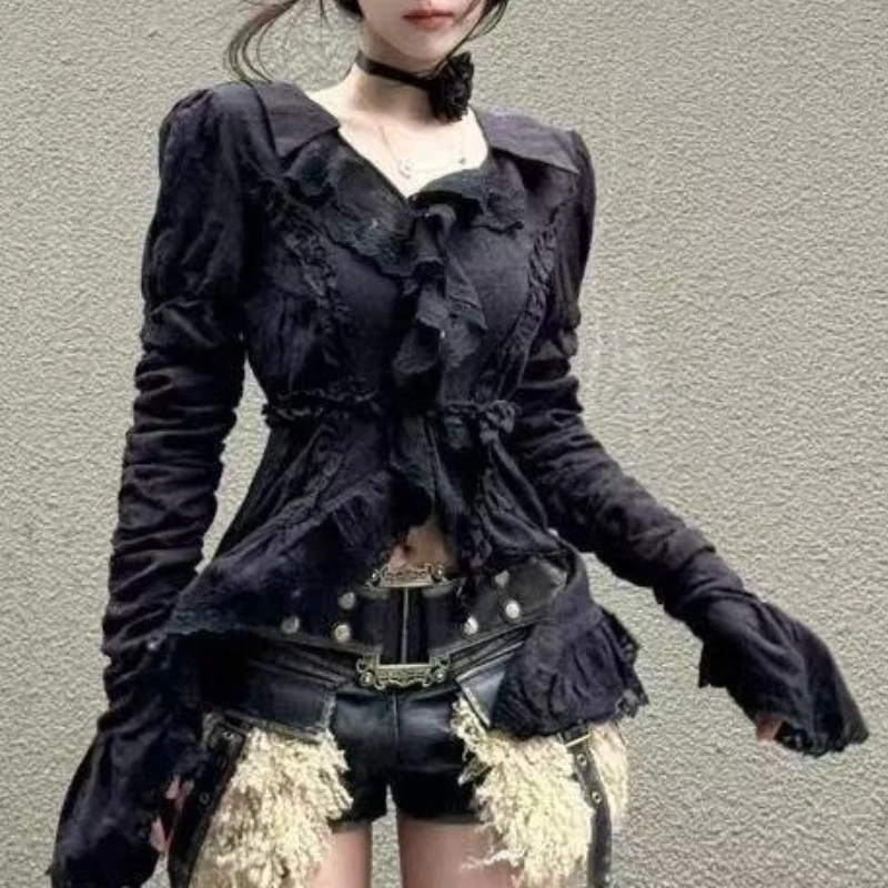 Japanese Vintage Y2k Lolita Sl - Retro Vintage Korean Fashion 리뷰 및 가격