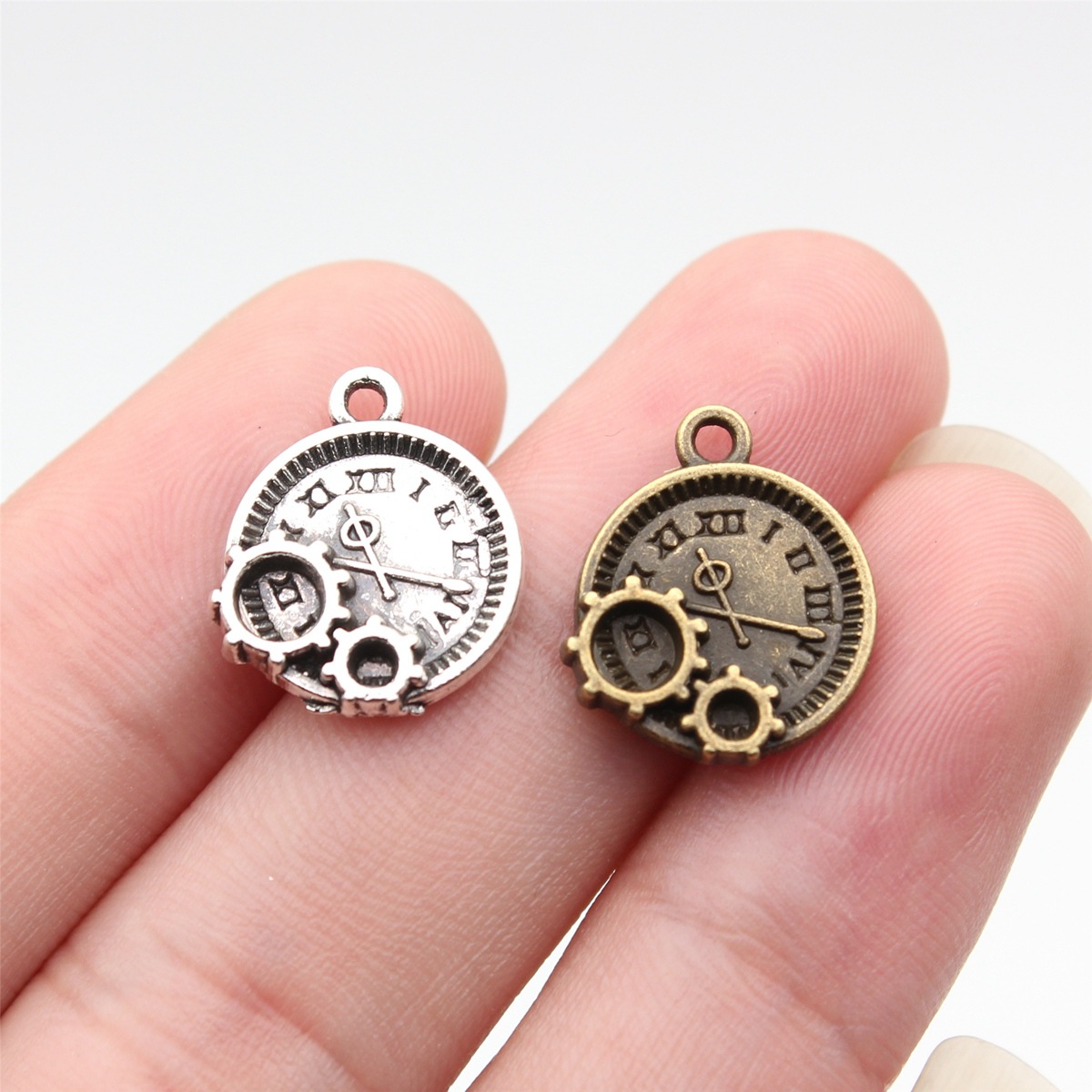 WYSIWYG 10pcs 16x14mm 2 Colors - Vintage Fashion Words 리뷰 및 가격