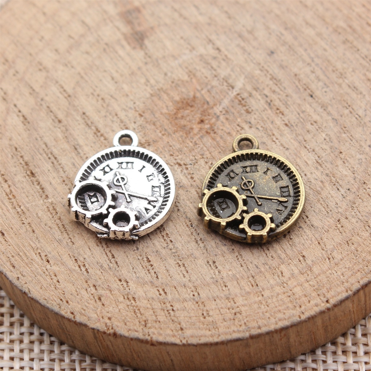 WYSIWYG 10pcs 16x14mm 2 Colors - Vintage Fashion Words 리뷰 및 가격