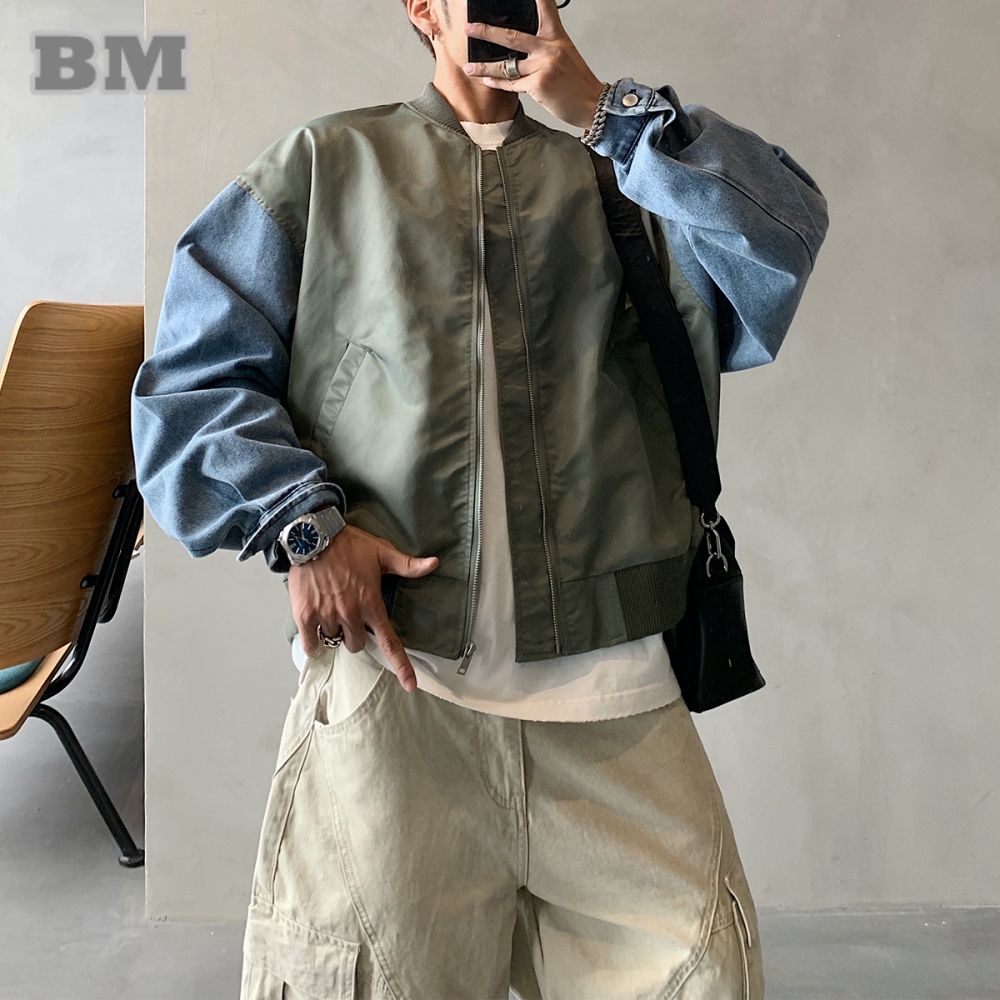 Korean Style American Denim Pa - Vintage Urban Fashion 리뷰 및 가격