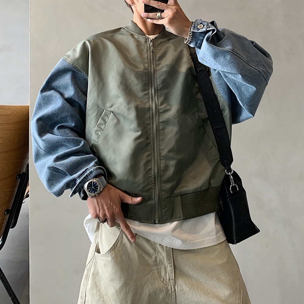 Korean Style American Denim Pa - Vintage Urban Fashion 리뷰 및 가격