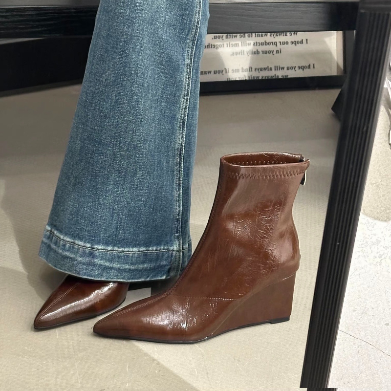 Autumn Winter Vintage Weges He - Vintage Style Women Fashion 리뷰 및 가격