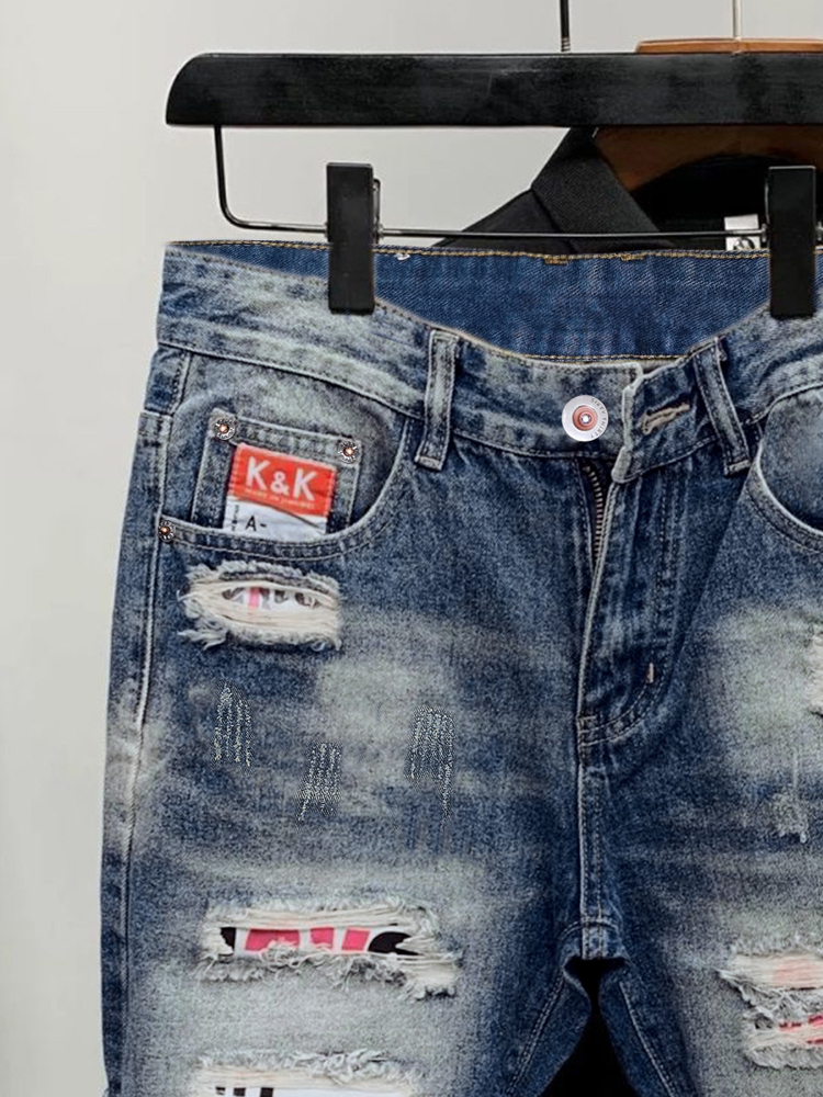 2026 Summer Ripped Straight Me - Vintage Fashion Jeans 리뷰 및 가격
