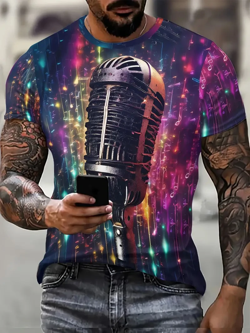 Men Summer Cartoon 3D Printed  - Vintage Urban Fashion 리뷰 및 가격