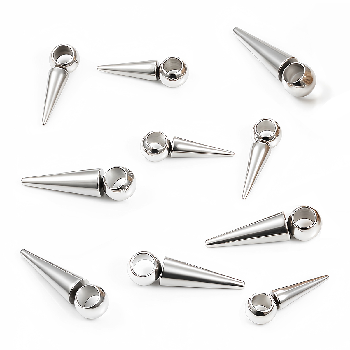 10pcs Retro Cone Charms Pendan - Vintage Fashion Words 리뷰 및 가격