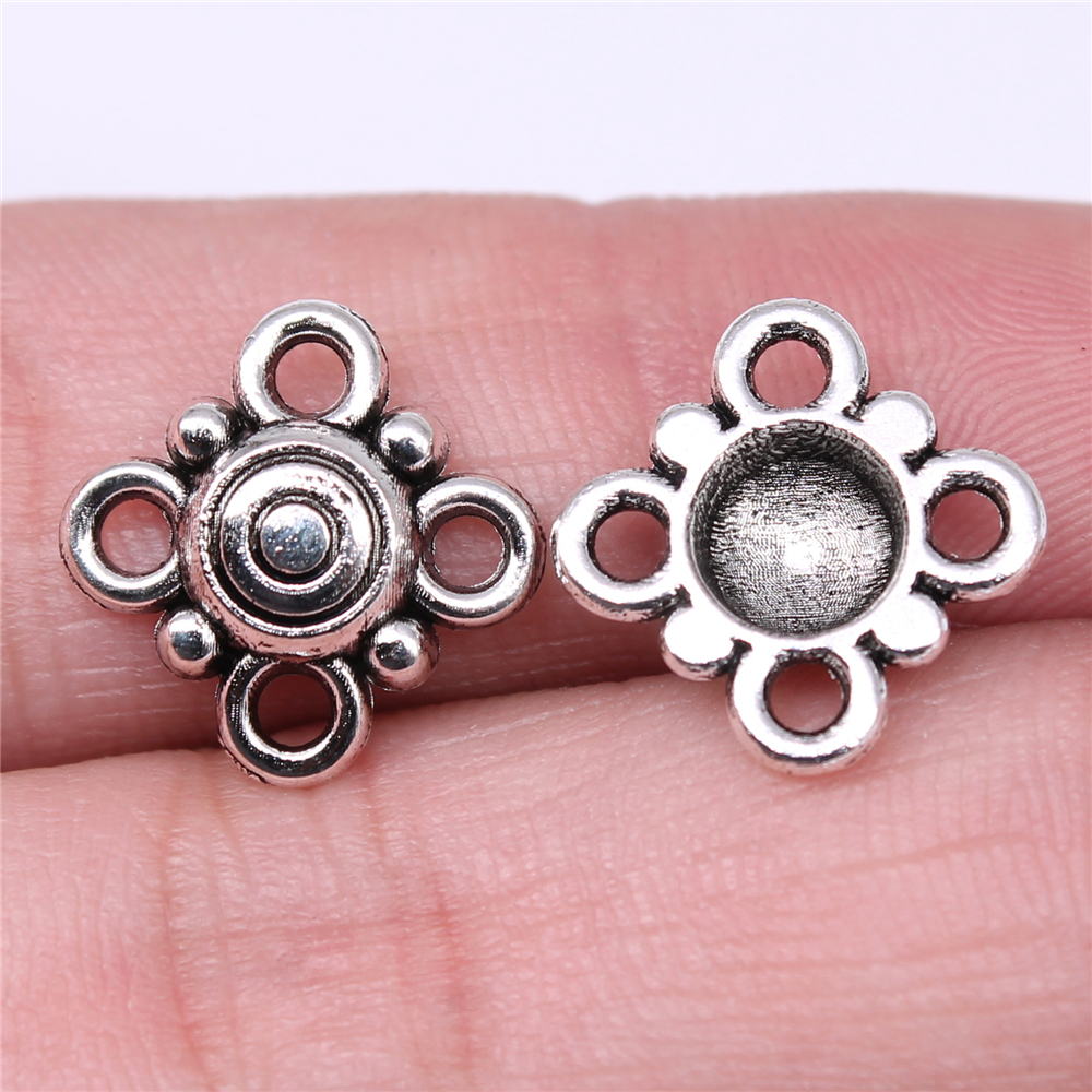 WYSIWYG 20pcs 15x15mm Antique  - Vintage Fashion Words 리뷰 및 가격