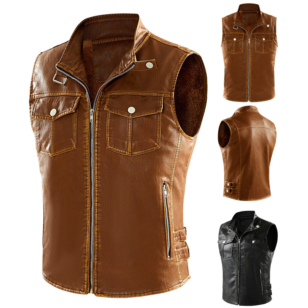 Washed Vintage Punk Style Work - Vintage Urban Fashion 리뷰 및 가격