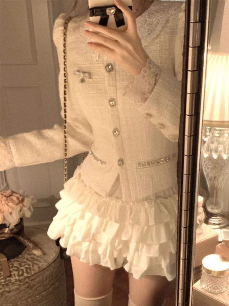 New Autumn French Elegant Fash - Vintage Fashion Outfit 리뷰 및 가격