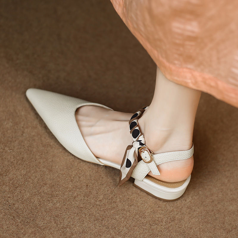Summer French Pointy Women's S - Vintage Fashion Style Female 리뷰 및 가격