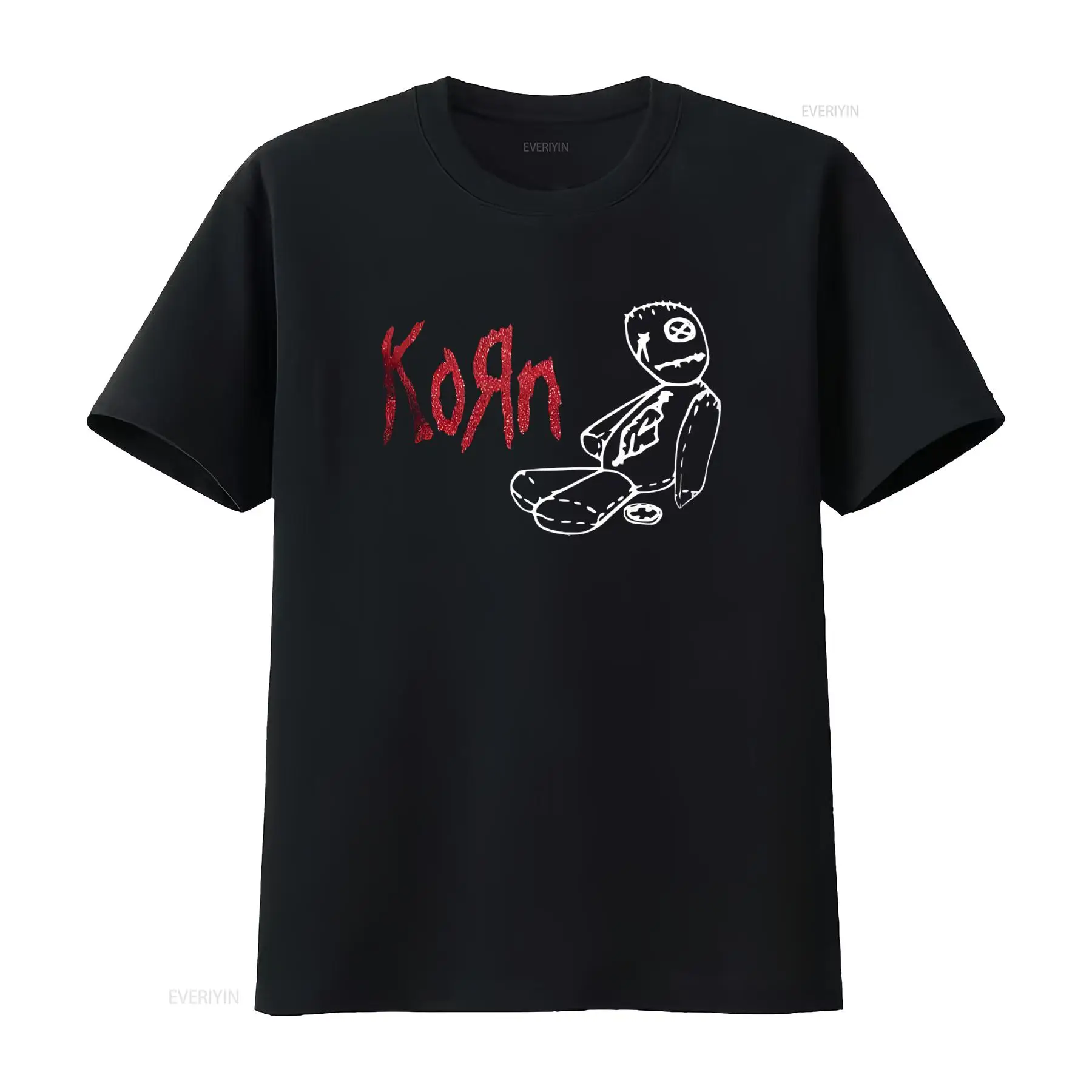 Korn Red Glitter Baby T Shirt  - Vintage Fashion Dolls 리뷰 및 가격