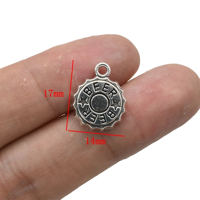 15PCS Antique Silver Plated Be - Vintage Fashion Words 리뷰 및 가격