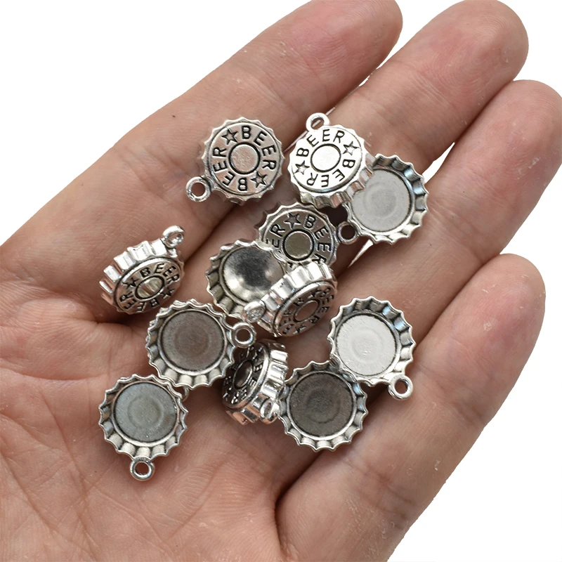 15PCS Antique Silver Plated Be - Vintage Fashion Words 리뷰 및 가격