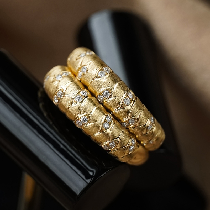 Aazuo Fine Jewelry Real 18K Ye - Vintage Fashion Rings For Women 리뷰 및 가격