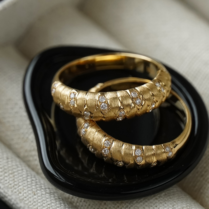 Aazuo Fine Jewelry Real 18K Ye - Vintage Fashion Rings For Women 리뷰 및 가격