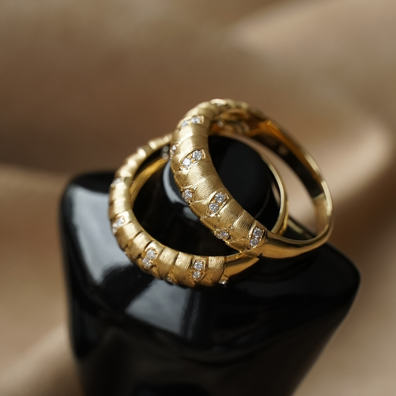 Aazuo Fine Jewelry Real 18K Ye - Vintage Fashion Rings For Women 리뷰 및 가격