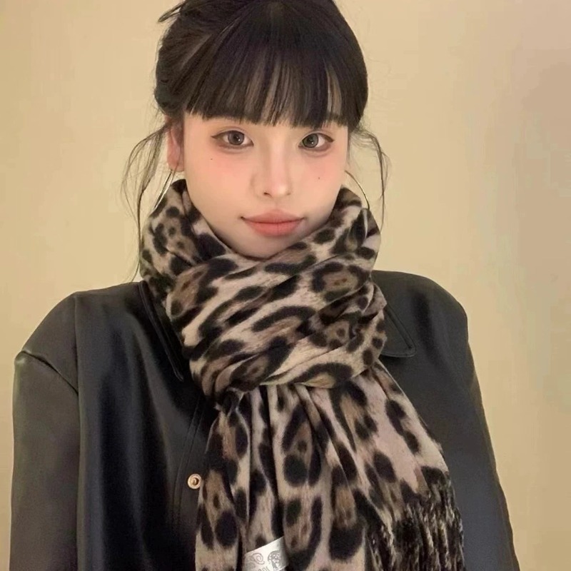 2025 New Retro Silk Leopard Pa - Vintage Fashion Ai 리뷰 및 가격