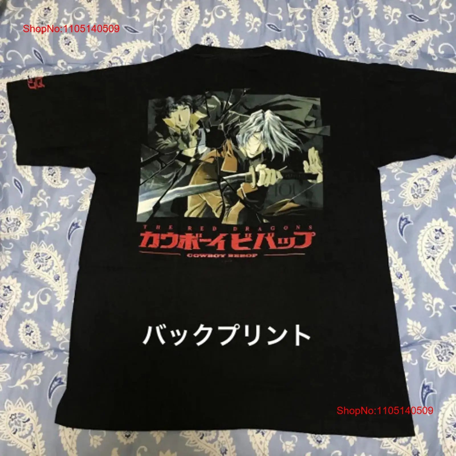 Cowboy Bebop ODM T shirt vinta - Vintage Fashion Wear 리뷰 및 가격