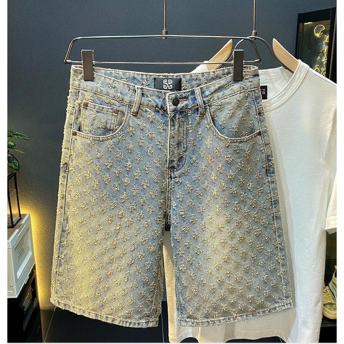 Summer High Street Denim Short - Vintage Fashion Jeans 리뷰 및 가격