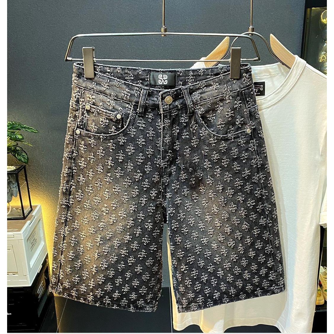 Summer High Street Denim Short - Vintage Fashion Jeans 리뷰 및 가격