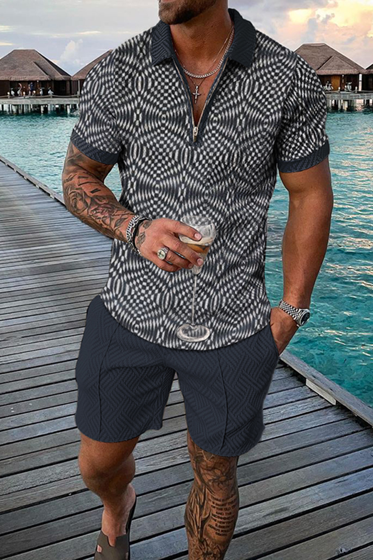 Vintage Men's Summer Casual Po - Vintage Fashion Outfit 리뷰 및 가격