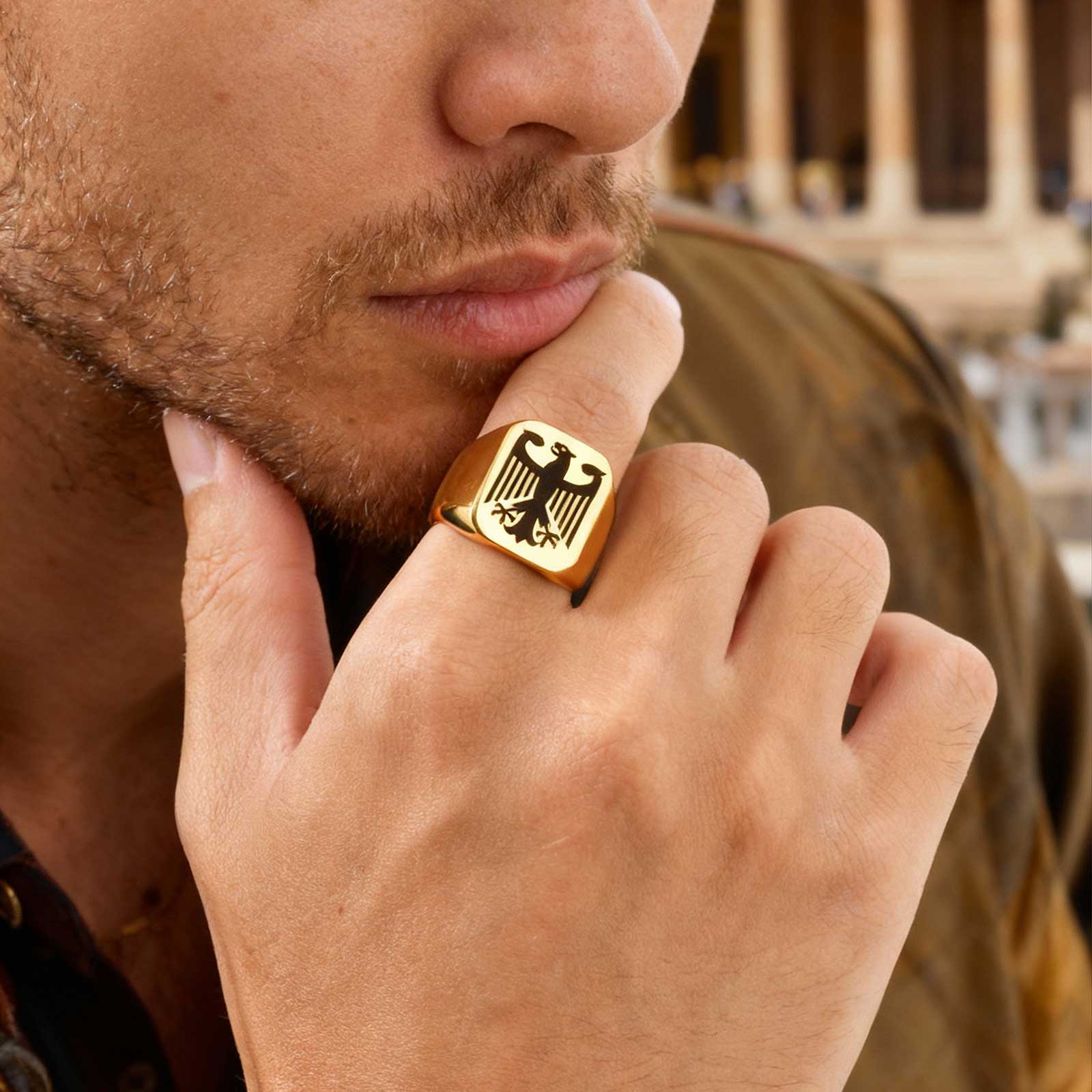 Custom Flying Hawk Eagle Ring  - Vintage Fashion Rings For Women 리뷰 및 가격